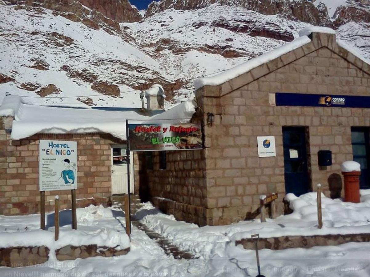 Refugio El Nico Hostel Puente del Inca Exterior foto